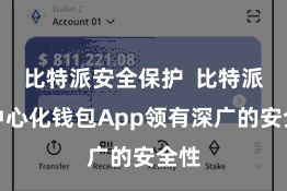 比特派安全保护 比特派去中心化钱包App领有深广的安全性