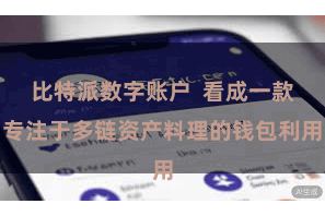比特派数字账户  看成一款专注于多链资产料理的钱包利用